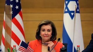نانسی پلوسی، رئیس مجلس نمایندگان آمریکا در اسرائیل