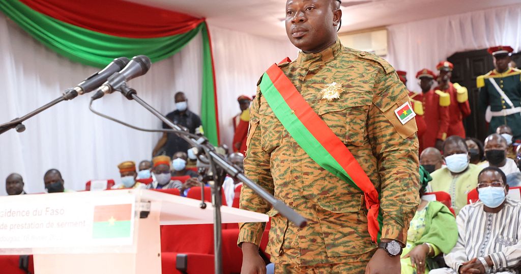 Burkina Faso's junta sworn in as president