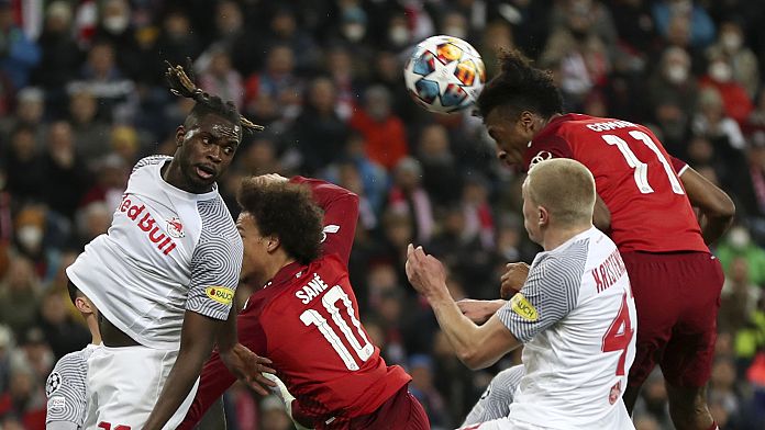 Bayern gegen Salzburg: Remis in der letzten Minute dank Kingsley Coman