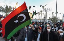 الليبيون يحيون الذكرى الـ 11 للثورة على القذافي 