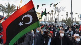 الليبيون يحيون الذكرى الـ 11 للثورة على القذافي