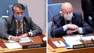 سرگئی ورشینین، معاون وزیر امور خارجه روسیه و سرگئی کیسلیتسیا، سفر اوکراین در سازمان ملل متحد