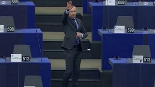 A bolgár képviselő az EP üléstermében: "ártatlan intés"