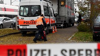 A police car in Winterthur, Switzerland, Nov. 2, 2016.