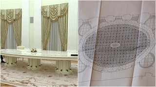 صانع الطاولة الشهيرة التي استضافت لقاء بوتين وماكرون
