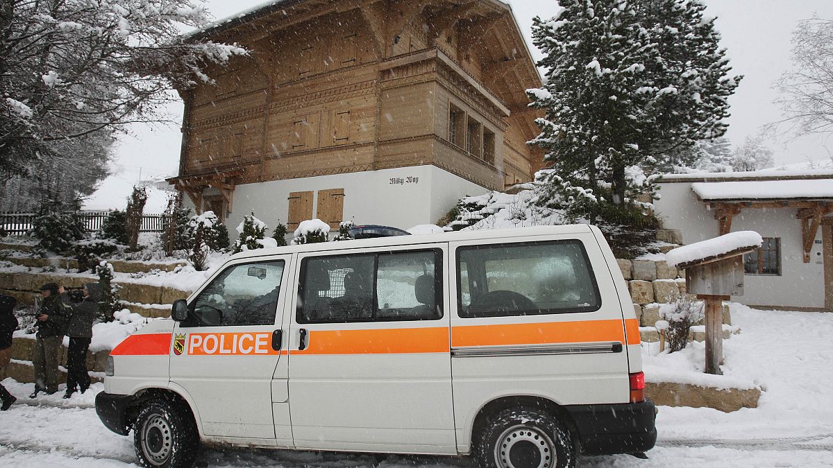 سيارة شرطة في غشتاد، سويسرا