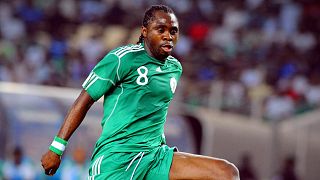Football: Nigeria's Peter Utaka scores as Kyoto Sanga beats Urawa Red Diamonds