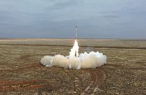 Иллюстрационное фото: испытание ракетного комплекса "Искандер-К"