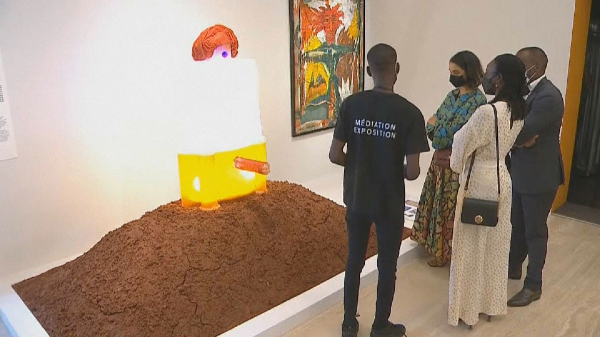 La exposició "El arte de Benín ayer y hoy", Cotonú, Benín, 19/2/2022