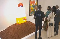 La exposició "El arte de Benín ayer y hoy", Cotonú, Benín, 19/2/2022