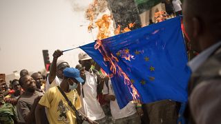 Mali : manifestations pour "célébrer" le départ des soldats européens
