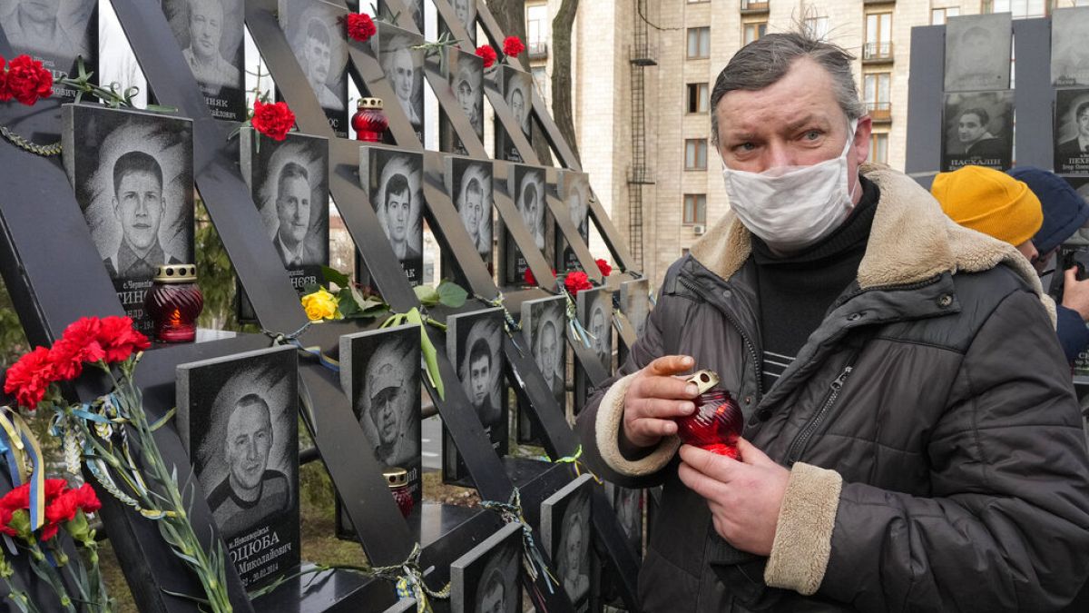 Επέτειος της πλατείας Μαϊντάν: Εκδηλώσεις μνήμης υπό το φόβο ρωσικής εισβολής
