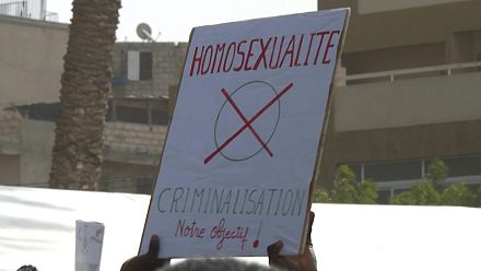 Demonstrators in Senegal demand tougher laws against homosexual activity