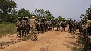 برنامج الولايات المتحدة التدريبي السنوي للقوات الأفريقية على مكافحة الإرهاب يبدأ تدريبات عسكرية في ساحل العاج.