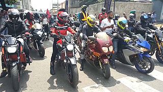 Nigeria : la moto, plus qu'un moyen de transport, une passion