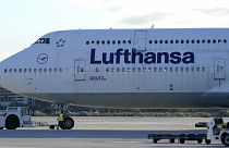 Archív fotó: Lufthansa-járat amerikai repülőtéren