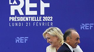 Rechtsextreme Widersacher: Marine Le Pen und Eric Zemmour