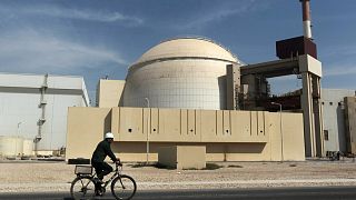 Archív fotó: a bushehri atomerőmű Irán déli részén