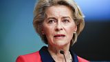 European Commission President Ursula von der Leyen in Brussels, 18th February 2022