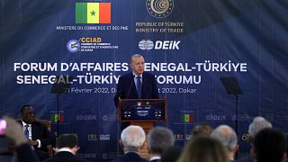 Cumhurbaşkanı Recep Tayyip Erdoğan, Dakar’da Senegal-Türkiye İş Forumu’na katılarak bir konuşma yaptı