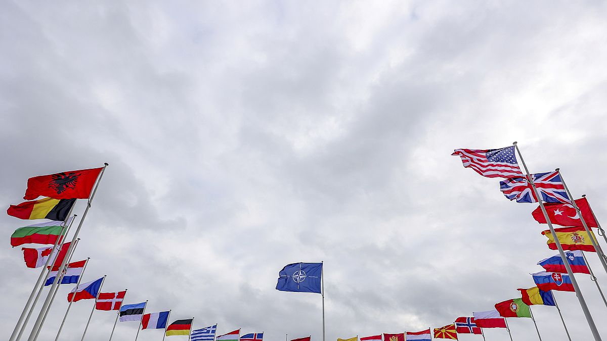 أعلام الدول المشاركة في حلف الناتو 