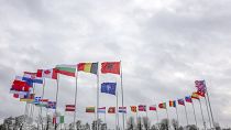 A NATO, és a NATO tagállamainak zászlói