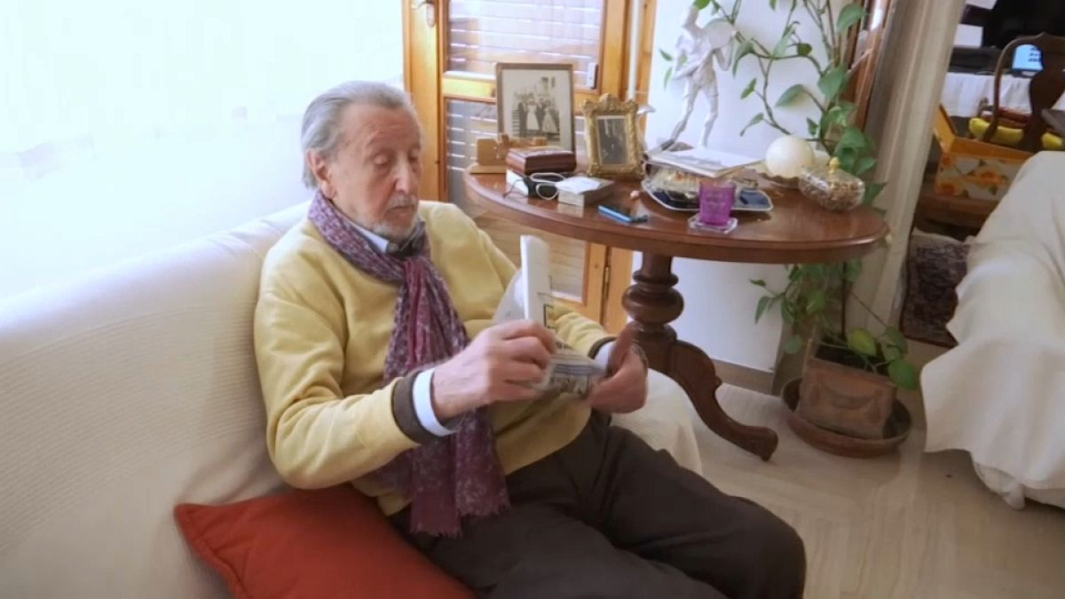 Luigi Boni, 95 anni, fatica ad arrivare a fine mese
