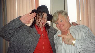 When Michael met Benny. London, February 1992. 