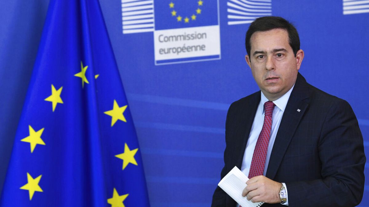 O Έλληνας υπουργός Μεταναστευτικής Πολιτικής Νότης Μηταράκης 