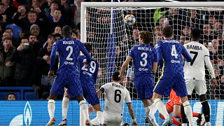 Kai Havertz marca o primeiro golo do Chelsea diante do Lille, de José Fonte