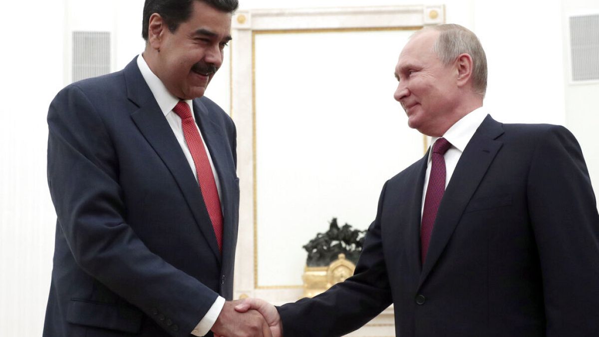 Nicolás Maduro declara "apoio total" da Venezuela á Russia