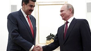 Maduro in visita al Cremlino, da Putin, nel 2019. 