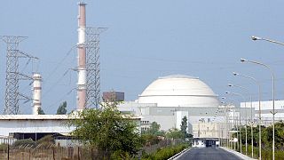 محطة بوشهر للطاقة النووية، خارج مدينة بوشهر جنوب إيران، في 20 أغسطس 2010