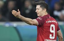 Robert Lewandowski is one of the most famous number 9s in world football
