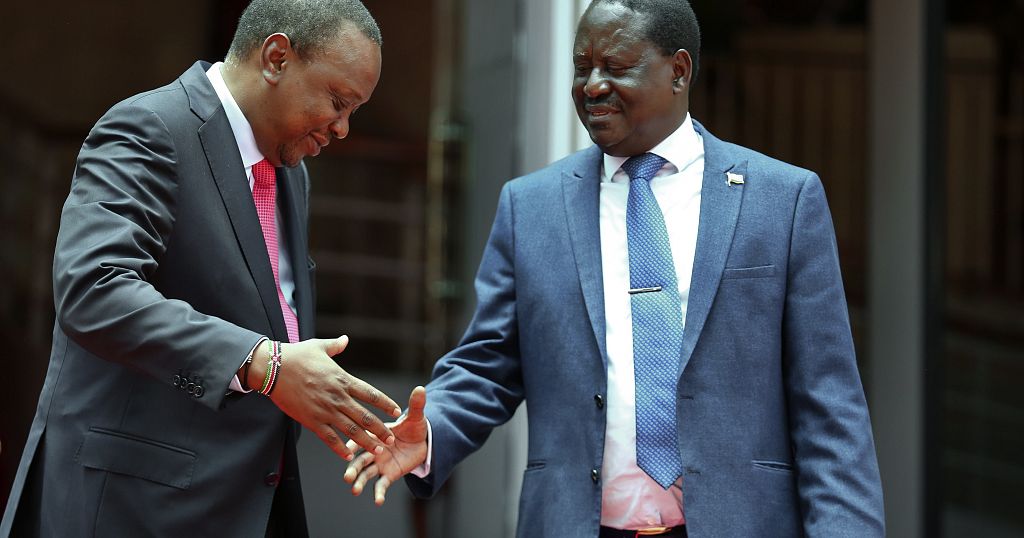 President Kenyatta endorses Raila Odinga in upcoming presidential election