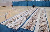 One Swedish woman is on an epic quest to hand-stitch a faithful replica of the Bayeux tapestry.