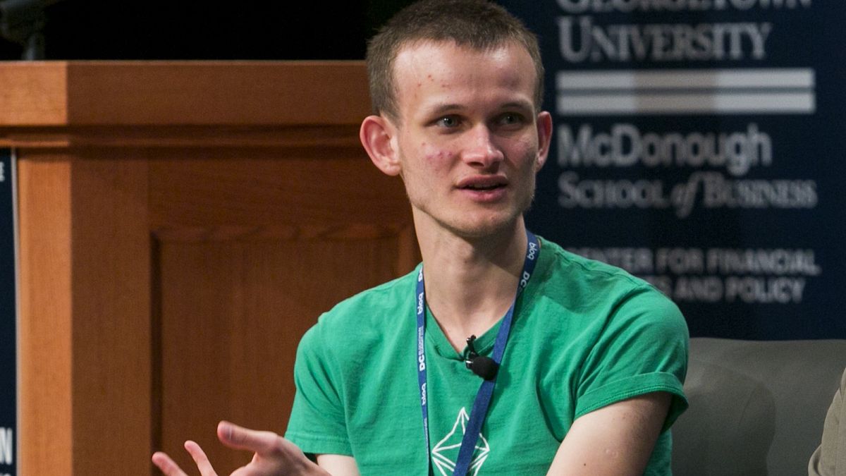 Vitalik Buterin, co-founder of the cryptocurrency Ethereum, participates in an event in Washington, DC, on March 3, 2017.