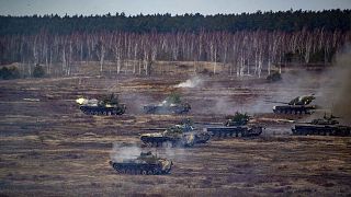 دبابات روسية في أوكرانيا