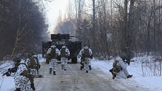 Három hete ukrán katonák épp itt tartottak hadgyakorlatot, készülve egy támadásra