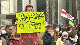 مظاهرات حول العالم احتجاجا على الحرب الروسية على أوكرانيا