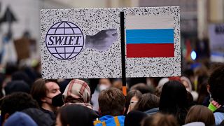 On Wednesday, the Europpean Commission announced further moves to block some Russian banks from the Belgium-based payments service, SWIFT