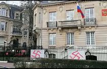 القنصلية الروسية بمدينة ستراسبورغ في فرنسا.