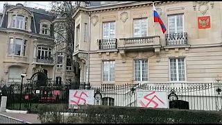 القنصلية الروسية بمدينة ستراسبورغ في فرنسا.