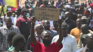 Anti-junta and anti-France protest rallies hundreds in Chad
