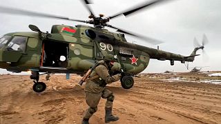 Image tirée d'une vidéo fournie par le service de presse du ministère russe de la Défense -  19/02
