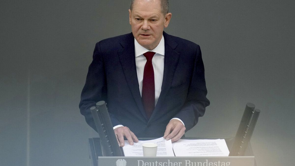 Deutscher Bundeskanzler Olaf Scholz