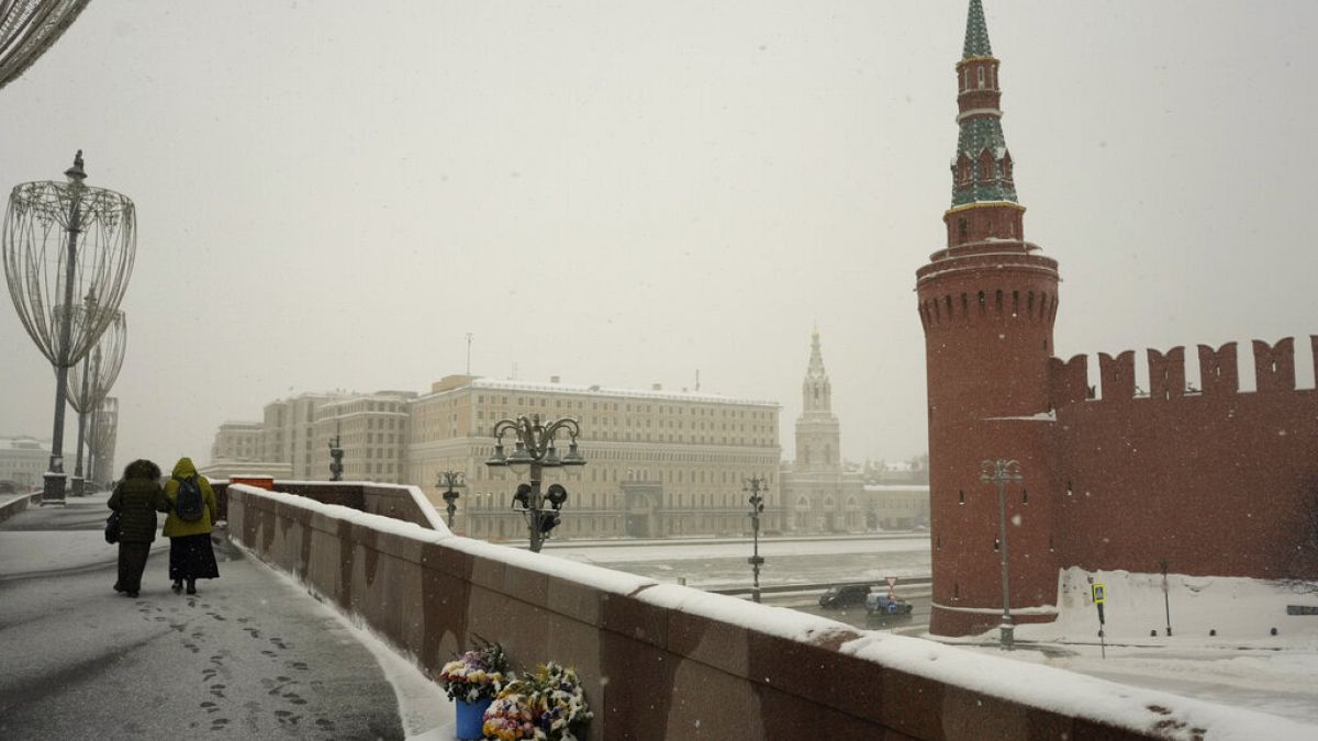 Homenagem a Boris Nemtsov em Moscovo