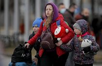 Más de medio millón de ucranianos ya han abandonado el país según ACNUR