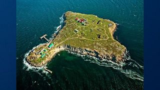 Snake Island is located approximately 300 kilometres west of Crimea in the Black Sea.