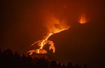 Éruption volcanique à La Palma, îles des Canaries (Espagne)